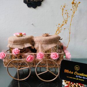 Wheel Cart With 2 jar