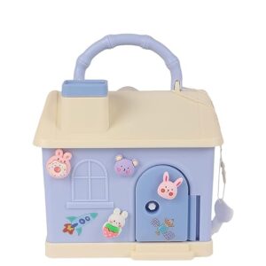 House Shape Money Piggy Bank Blue Colour