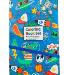 Coloring & Scratch 2-in-1 Book Set for Kids