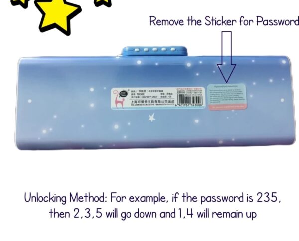 Pencil Box with Code Lock - Image 3