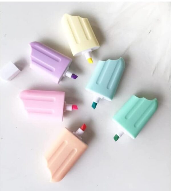 Ice Cream Shaped Highlighter - Image 2