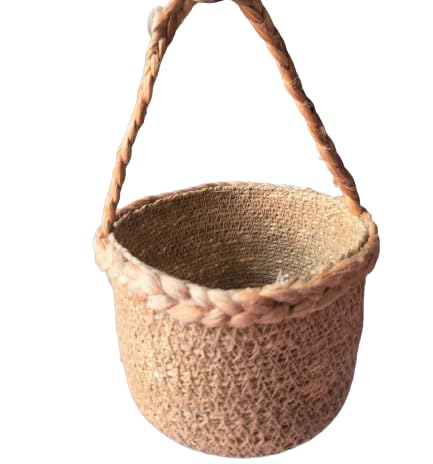 Wall Hanging Jute Basket